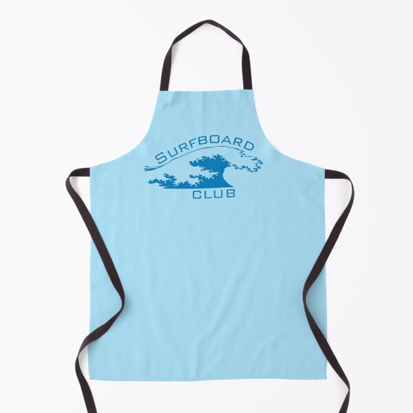 Item preview, Surfboard Club Ocean Wave Summer Design in Blue designed and sold by nikifora.