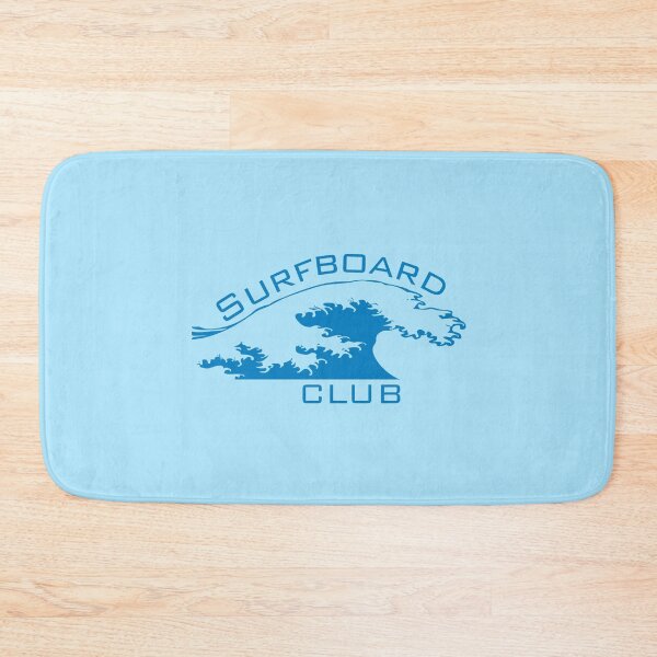 Item preview, Surfboard Club Ocean Wave Summer Design in Blue designed and sold by nikifora.