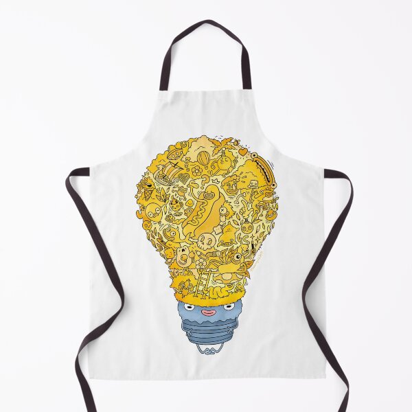 Item preview, Doodle Lightbulb designed and sold by Drawingvild.