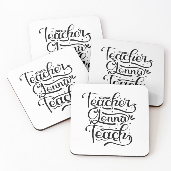 Item preview, Im a Teacher, Teacher gonna Teach designed and sold by Wordsmith-Wear.