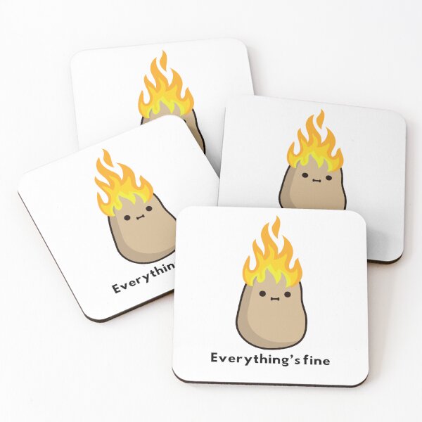 Item preview, Everything's fine designed and sold by pastelsloth.