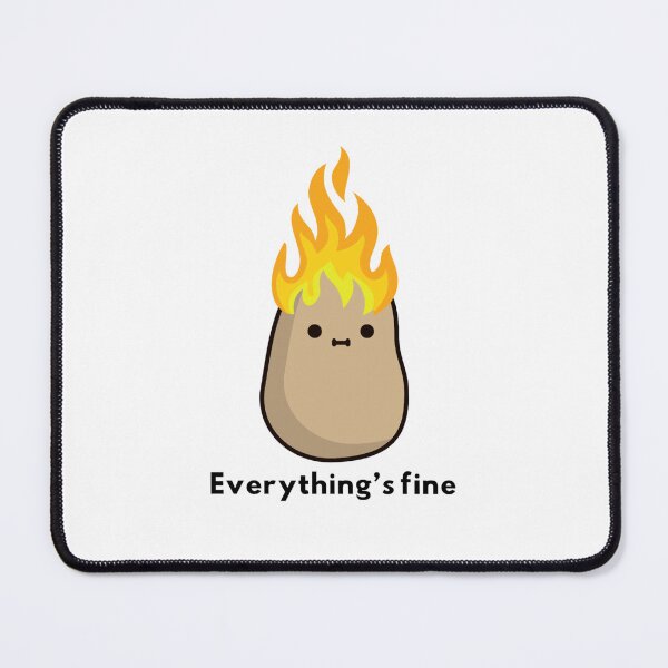 Item preview, Everything's fine designed and sold by pastelsloth.