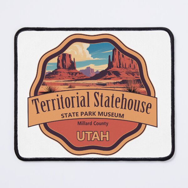 Item preview, Territorial Statehouse State Park Museum, Millard County, Utah designed and sold by Wanderful-roads.