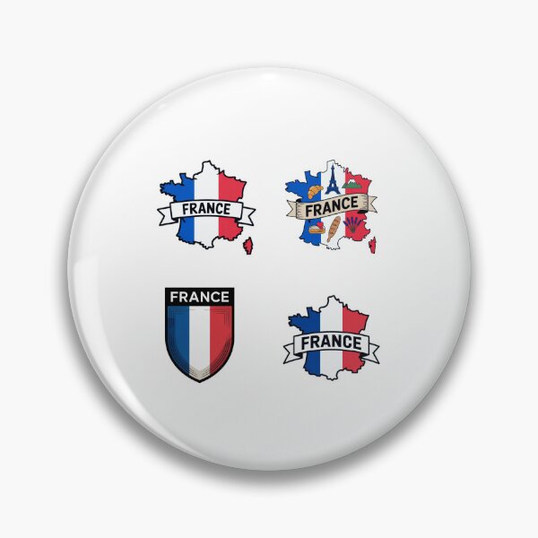 Item preview, France Flag Map designed and sold by Paper Drip.