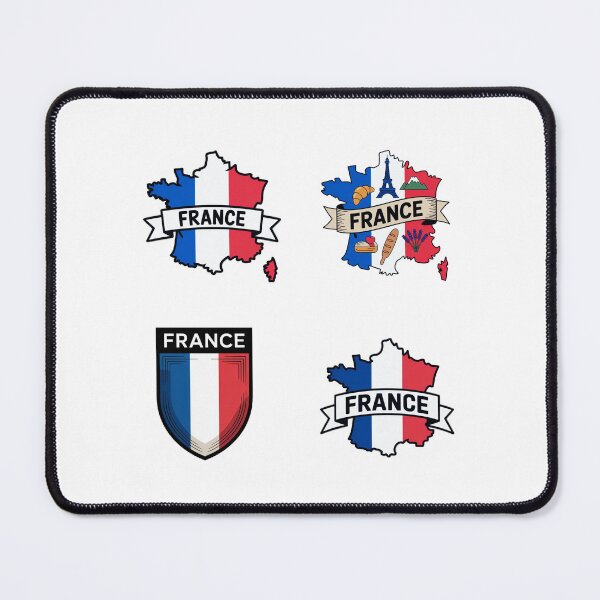 Item preview, France Flag Map designed and sold by Paper Drip.