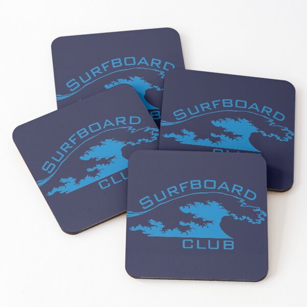 Item preview, Surfboard Club Ocean Wave Summer Design in Navy designed and sold by nikifora.