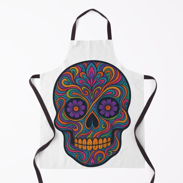 Item preview, psychedelic Dia de Los Muertos designed and sold by The lucky Hippy.