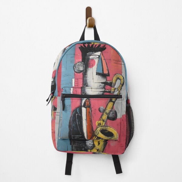 Item preview, Modern Abstract Jazz Passion Captured Through Vibrant Forms and Dynamic Rhythmic Composition designed and sold by OlfactoART Studio.