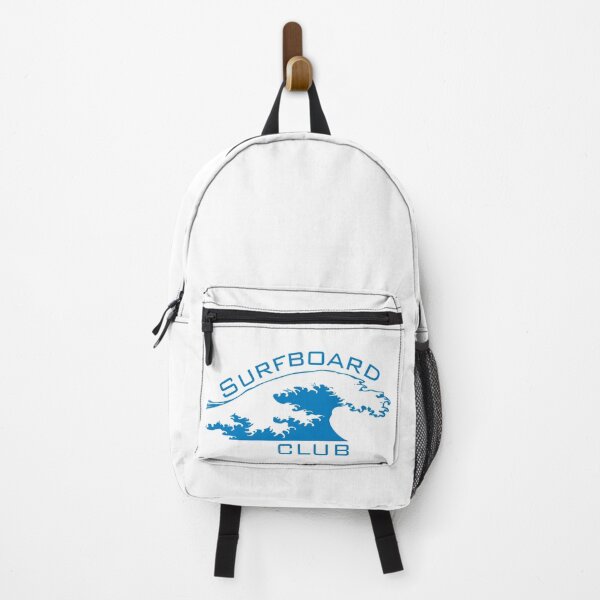 Item preview, Surfboard Club Ocean Wave Summer Design in White designed and sold by nikifora.