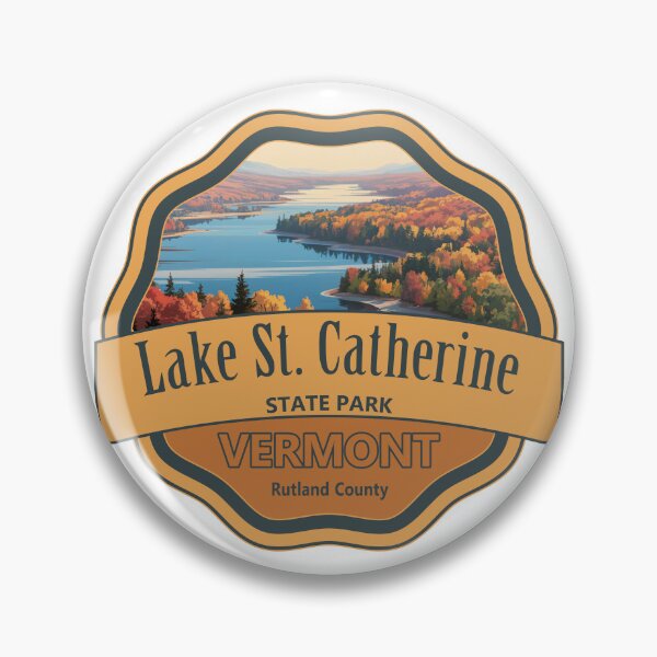 Item preview, Lake St. Catherine State Park, Rutland County, Vermont designed and sold by Wanderful-roads.