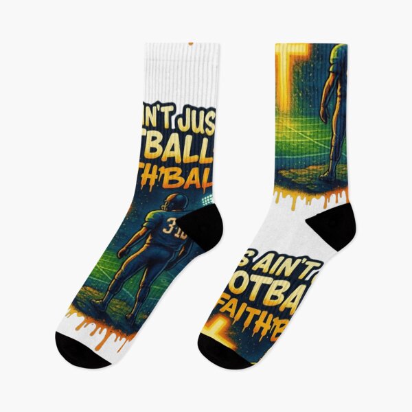 Item preview, This Ain't Just Football-It's FAITHBALL designed and sold by FaithDripStudio.
