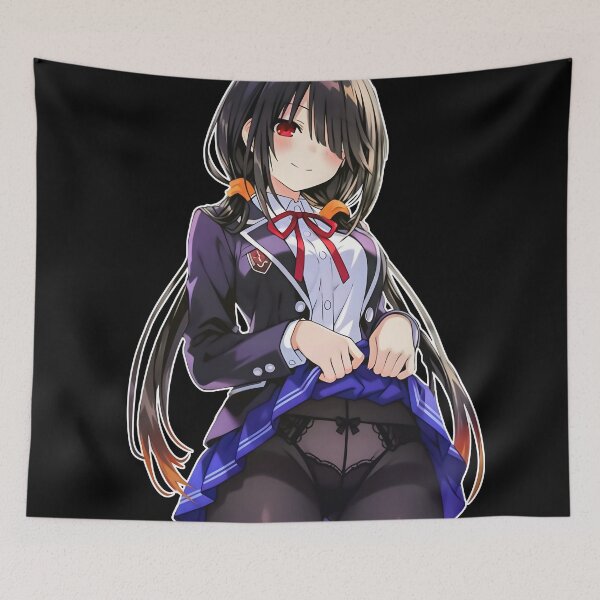 Item preview, Kurumi Tokisaki Lifting her Skirt Up – Date A Live Pantsu designed and sold by MikaseSan.