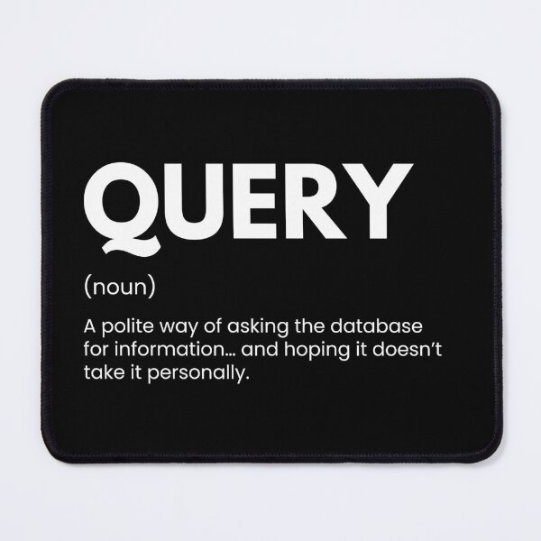 Item preview, Developers And Data Analysts Funny Coding Query Definition designed and sold by CuteLovelyDesigns.