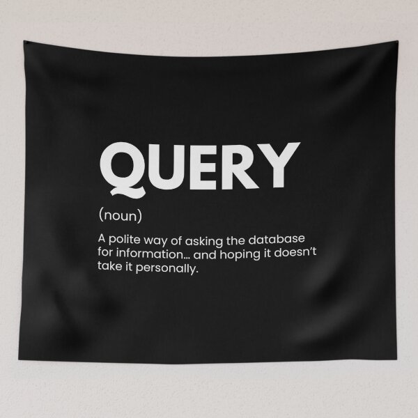 Item preview, Developers And Data Analysts Funny Coding Query Definition designed and sold by CuteLovelyDesigns.