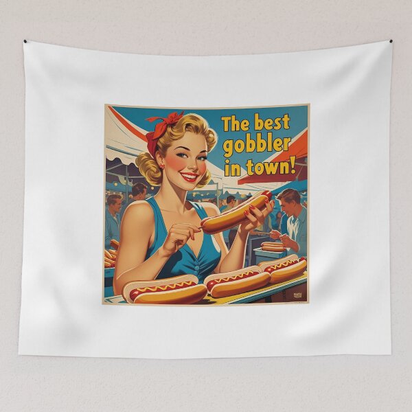 Item preview, The best glizzy gobbler in town! designed and sold by NicMacTees.
