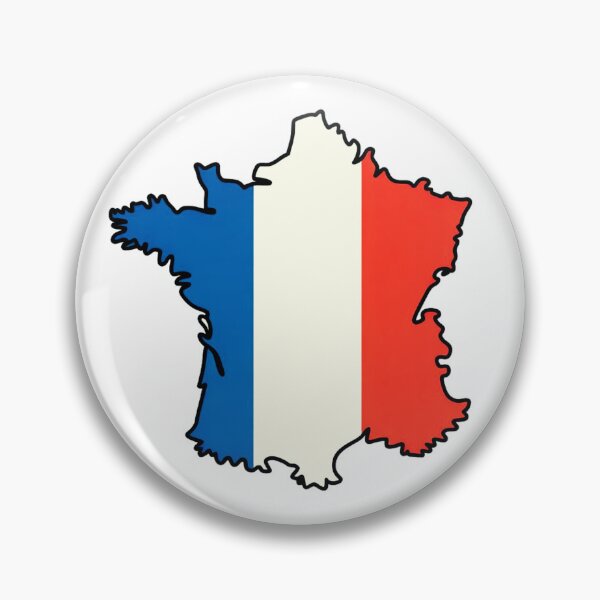 Item preview, France Flag Map designed and sold by Paper Drip.