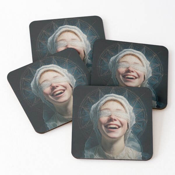 Item preview, Blindfolded Cheerful Victorian Woman designed and sold by Shannon Hilson.