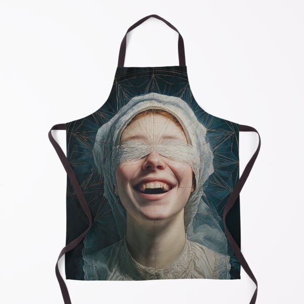Item preview, Blindfolded Cheerful Victorian Woman designed and sold by Shannon Hilson.