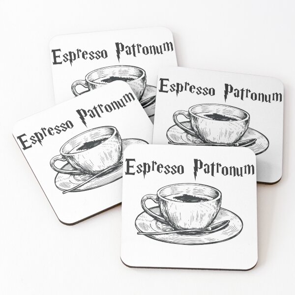 Item preview, Espresso Patronum Cute Drink designed and sold by StickemandPeel.