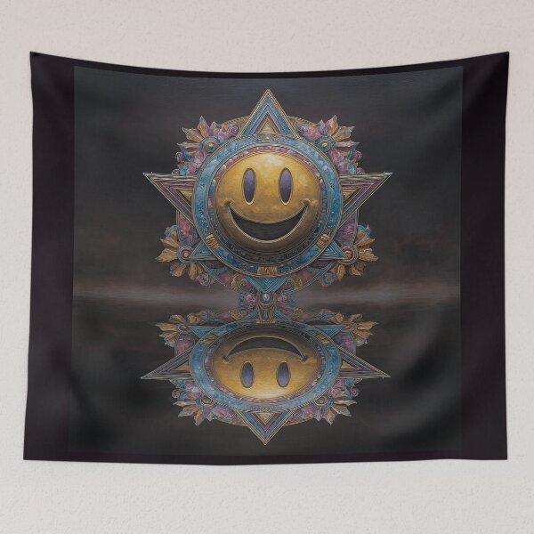 Item preview, Ominous Happy Face designed and sold by Shannon Hilson.