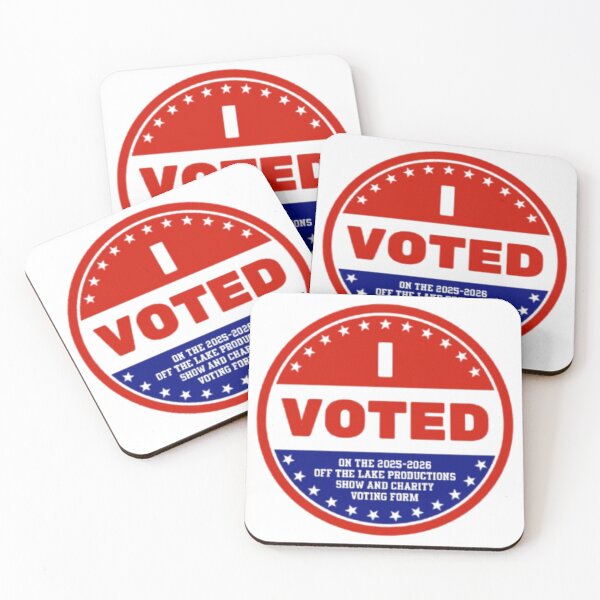 Item preview, I voted on the 2025-2026 OTL show and charity form  designed and sold by offthelake.