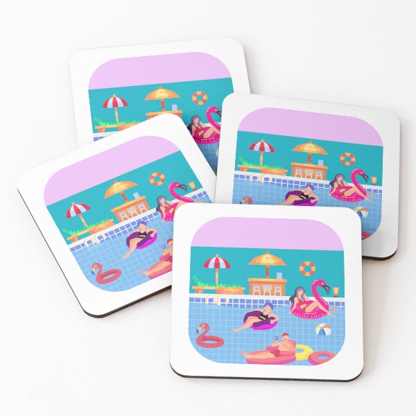 Item preview, Poolside Vibes designed and sold by nicollepico.
