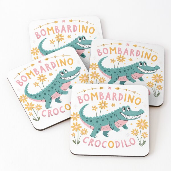 Item preview, A vibrant retro-style illustration depicting an alligator with friendly smile designed and sold by MRFEZOO2030.