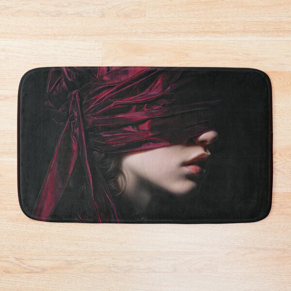 Item preview, Victorian Woman With Red Satin Blindfold designed and sold by Shannon Hilson.