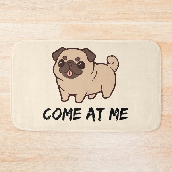 Item preview, Small Dog Energy - Cute, Aggressive Pug designed and sold by GoblinBoutique.