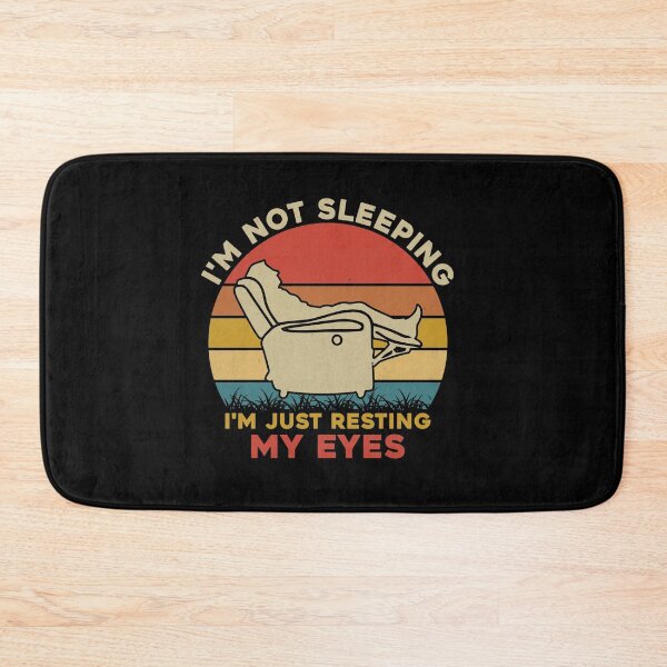 Item preview, I'm Not Sleeping I'm Just Resting My Eyes Funny T-Shirt Gift For Father's Day designed and sold by RDRdesign.