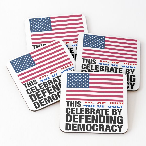 Item preview, This 4th of July Celebrate by Defending Democracy designed and sold by Oliver1513.