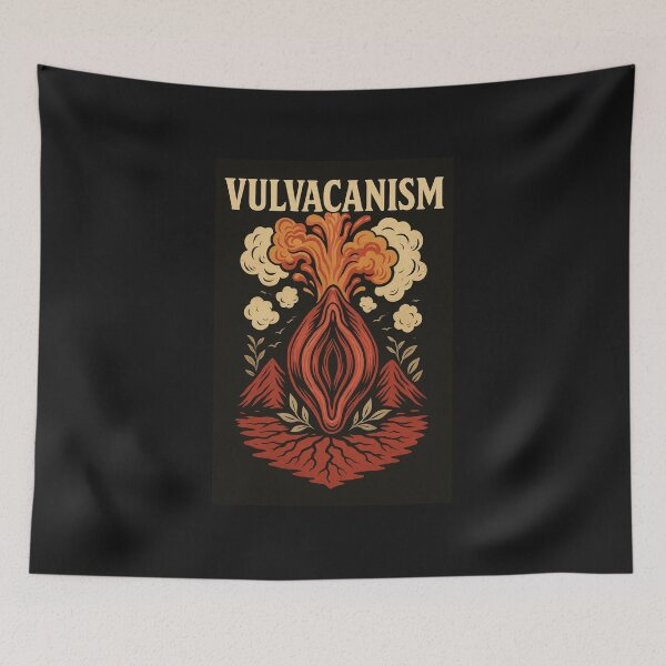 Item preview, Vulvacanism - For a new, eruptive femininity designed and sold by Metaphysischer Tinnitus.