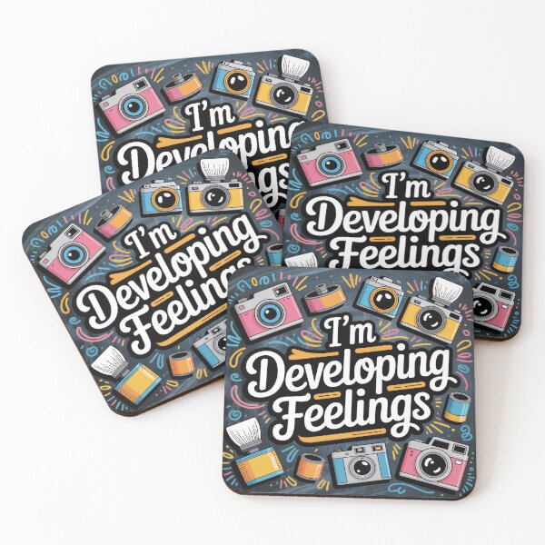 Item preview, I'm Developing Feelings — A Vintage Photography Twist designed and sold by ForeverPrintsOK.
