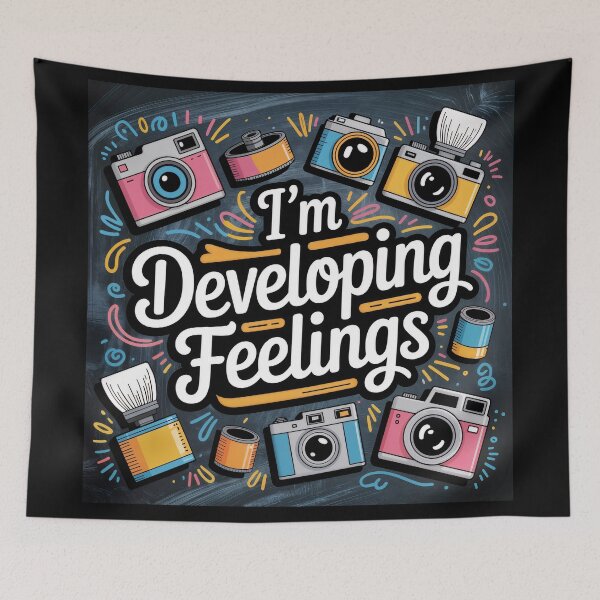 Item preview, I'm Developing Feelings — A Vintage Photography Twist designed and sold by ForeverPrintsOK.