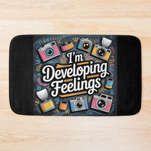 Item preview, I'm Developing Feelings — A Vintage Photography Twist designed and sold by ForeverPrintsOK.