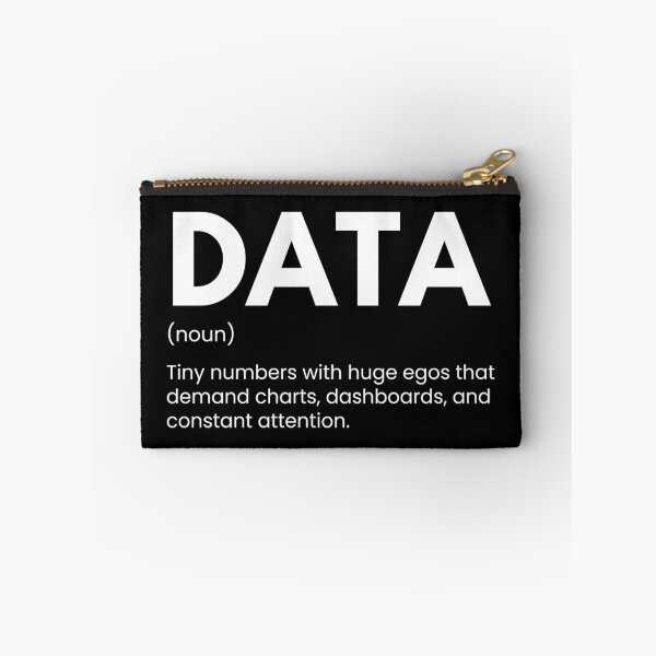 Item preview, Data Analyst And Data Scientist Funny Data Definition designed and sold by CuteLovelyDesigns.