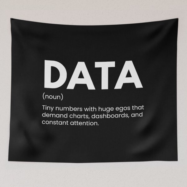Item preview, Data Analyst And Data Scientist Funny Data Definition designed and sold by CuteLovelyDesigns.