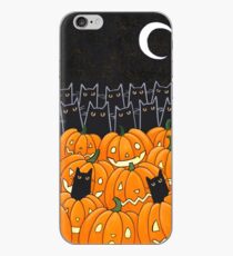 Black Cats & Jack-o-Lanterns iPhone Case