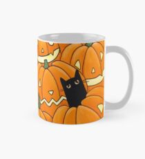 Black Cats & Jack-o-Lanterns Mug