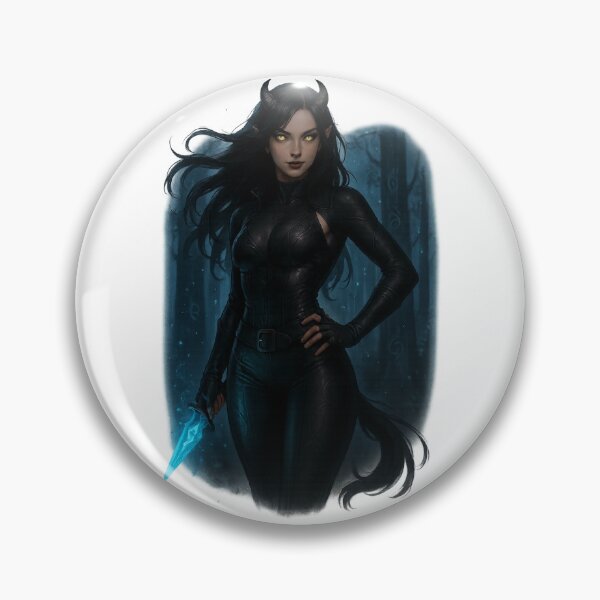 Item preview, Shadowblade Demoness in Enchanted Forest designed and sold by QuirkWears.