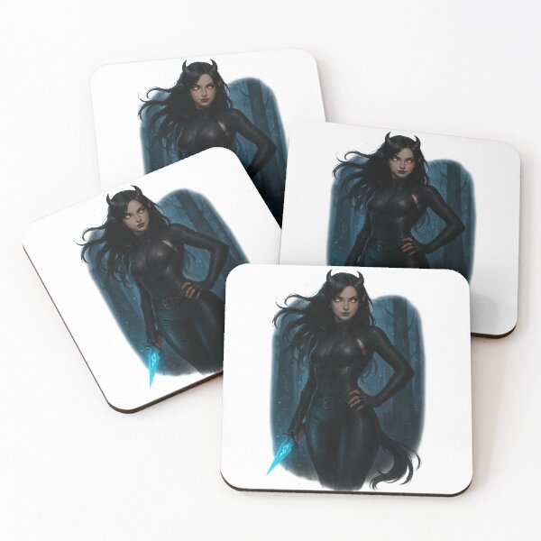 Item preview, Shadowblade Demoness in Enchanted Forest designed and sold by QuirkWears.