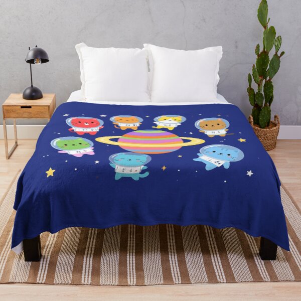 Item preview, Space Cats Adventure in Colorful Galaxy designed and sold by Nok-Thep.