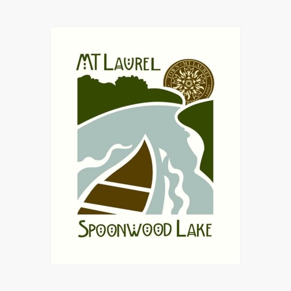 Item preview, MT Laurel, Alabama, Spoonwood Lake Canoe designed and sold by OurHomeImages.