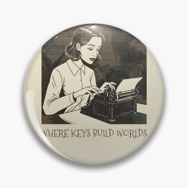 Item preview, Where Keys Build Worlds: Writer Art designed and sold by KiwiRider.