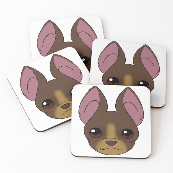 Item preview, Dark Brown Chihuahua Light Brown Snout designed and sold by OliRoseArt.