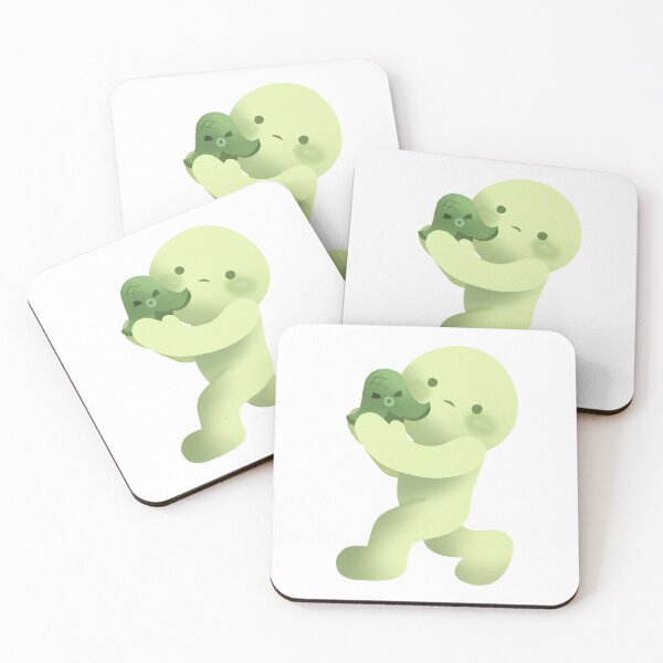 Item preview, Walking Smiski with Tako Sausage designed and sold by BENTOMODACHI.