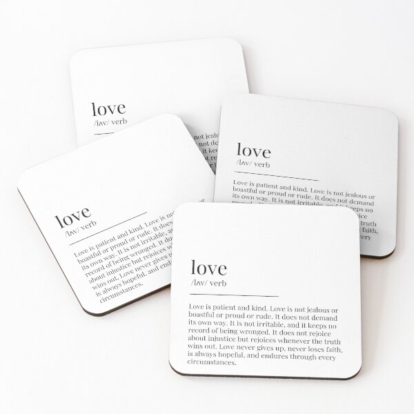 Item preview, Definition of Love - Corinthians 13 designed and sold by With Graceful Purpose.