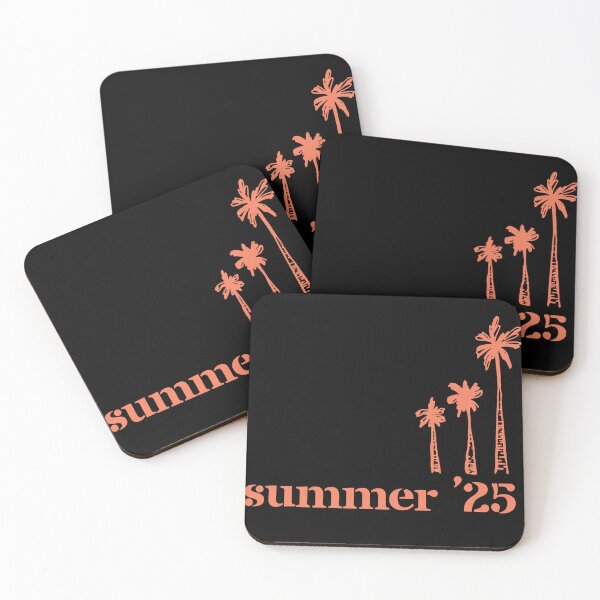 Item preview, Summer ‘25 Orange Palm Trees Design in Black designed and sold by nikifora.