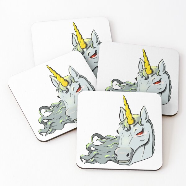 Item preview, Angry White Unicorn designed and sold by Batmantis275.