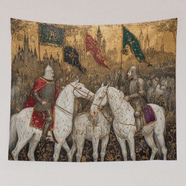 Item preview, Medieval Knight Art designed and sold by TheDarkWardrobe.